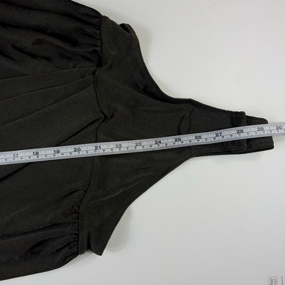 Free People Intimately Womens Turnt Bodysuit Top Draped Thong Long Sleeve M New - Picture 12 of 12